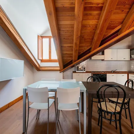 Attic Historic Building With Air Conditioning