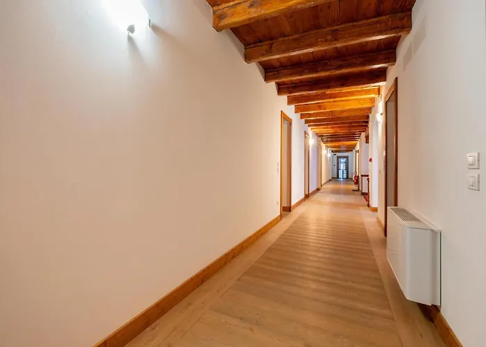 Attic Historic Building With Air Conditioning Ceresole Reale