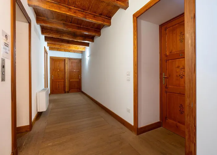 Attic Historic Building With Air Conditioning Ceresole Reale